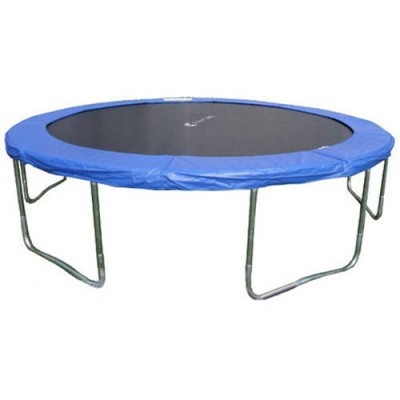 ExacMe 12-Foot Trampoline, with Enclosure and Ladder, Blue (Box 1 of 2)   